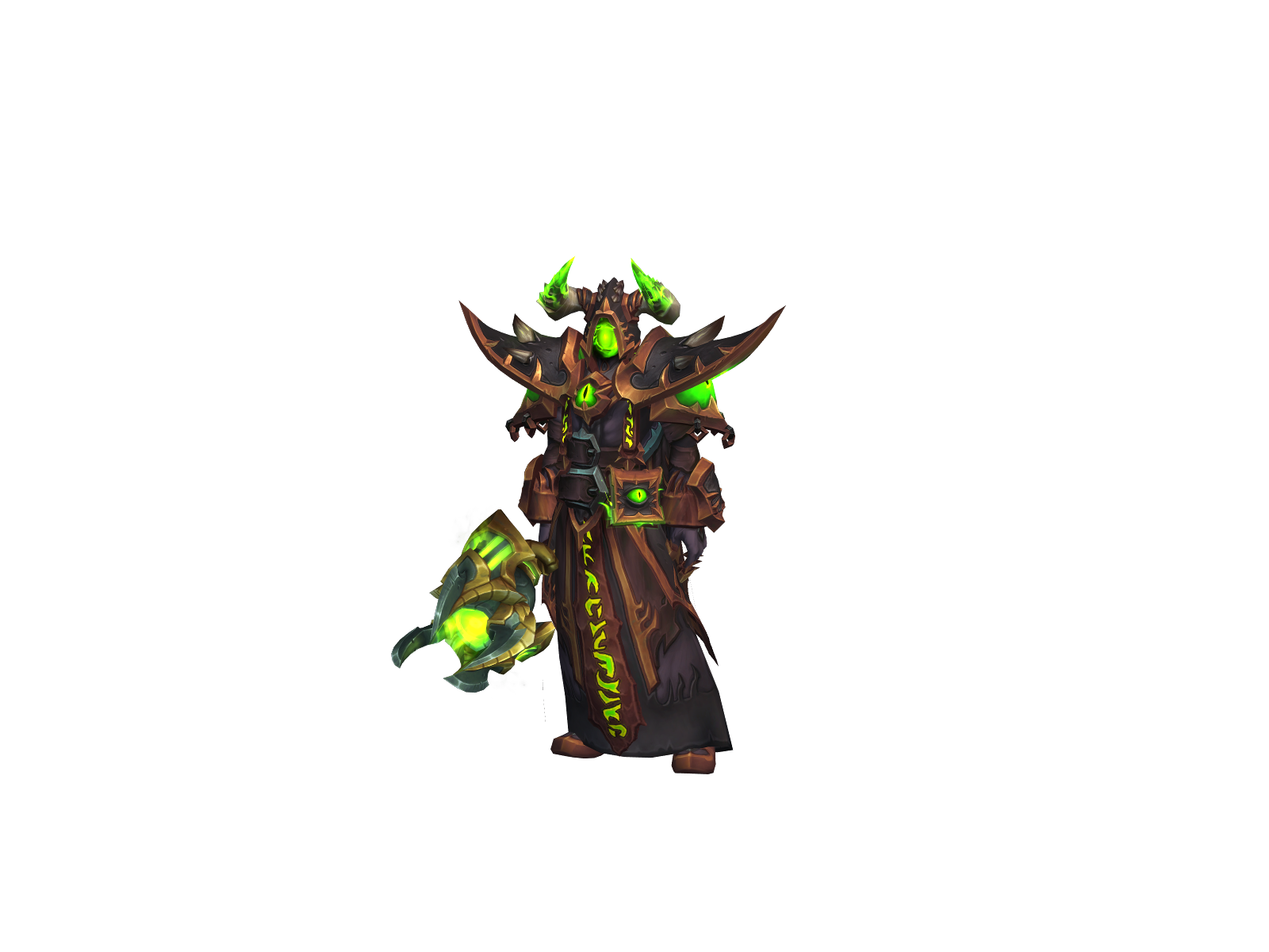 Vlaakith 3D character render