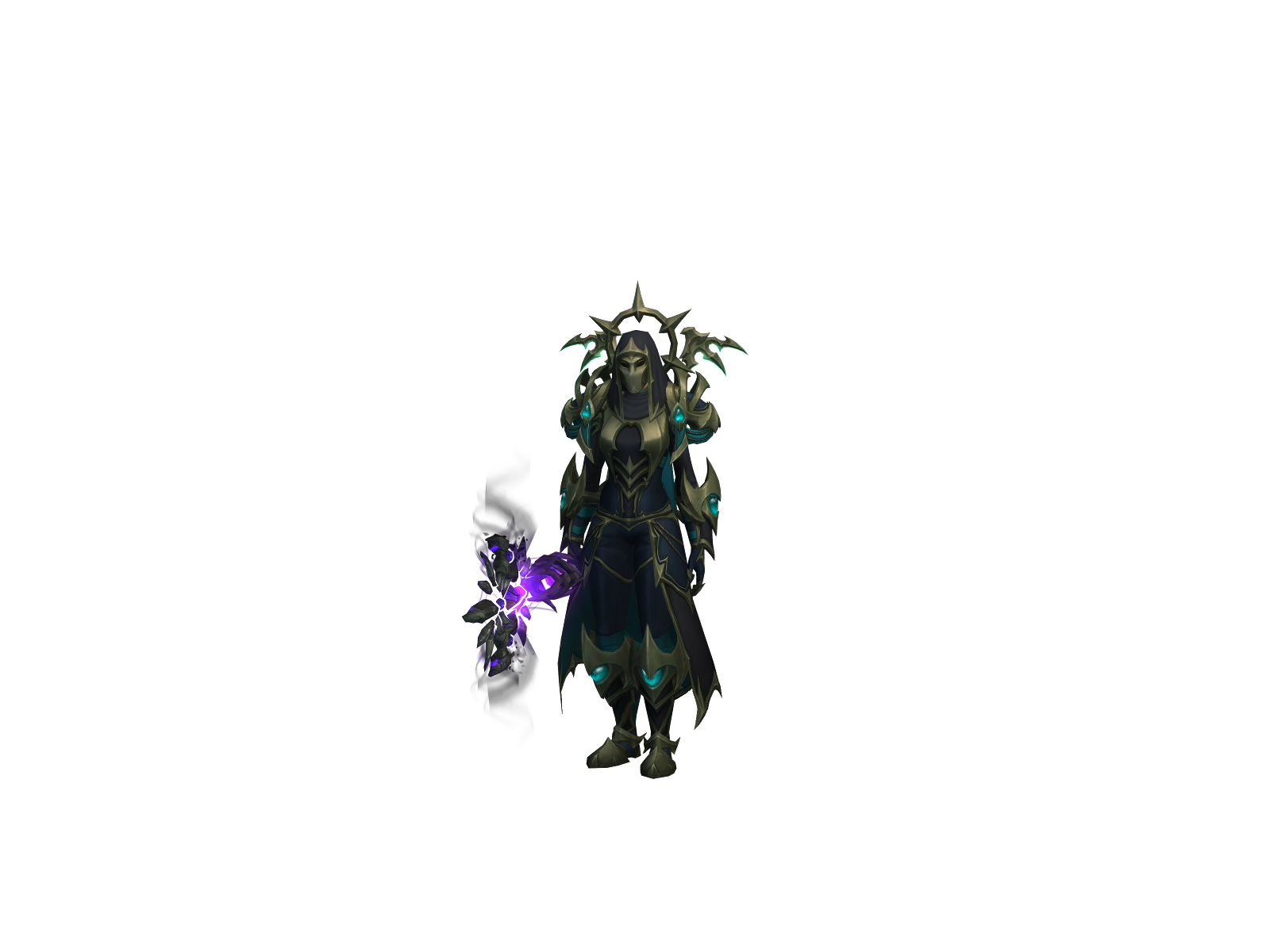 Raych 3D character render