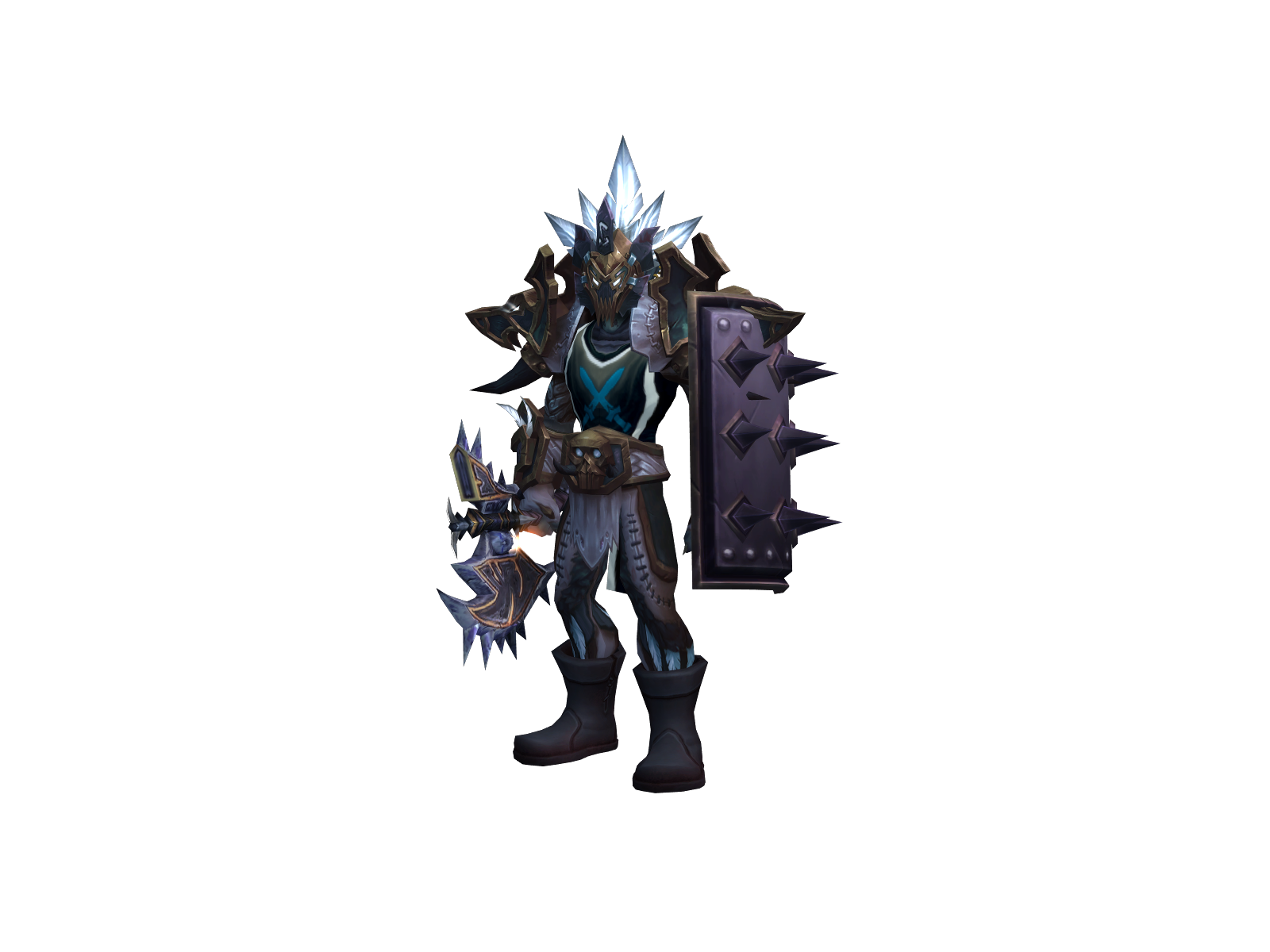 Trollhardy 3D character render