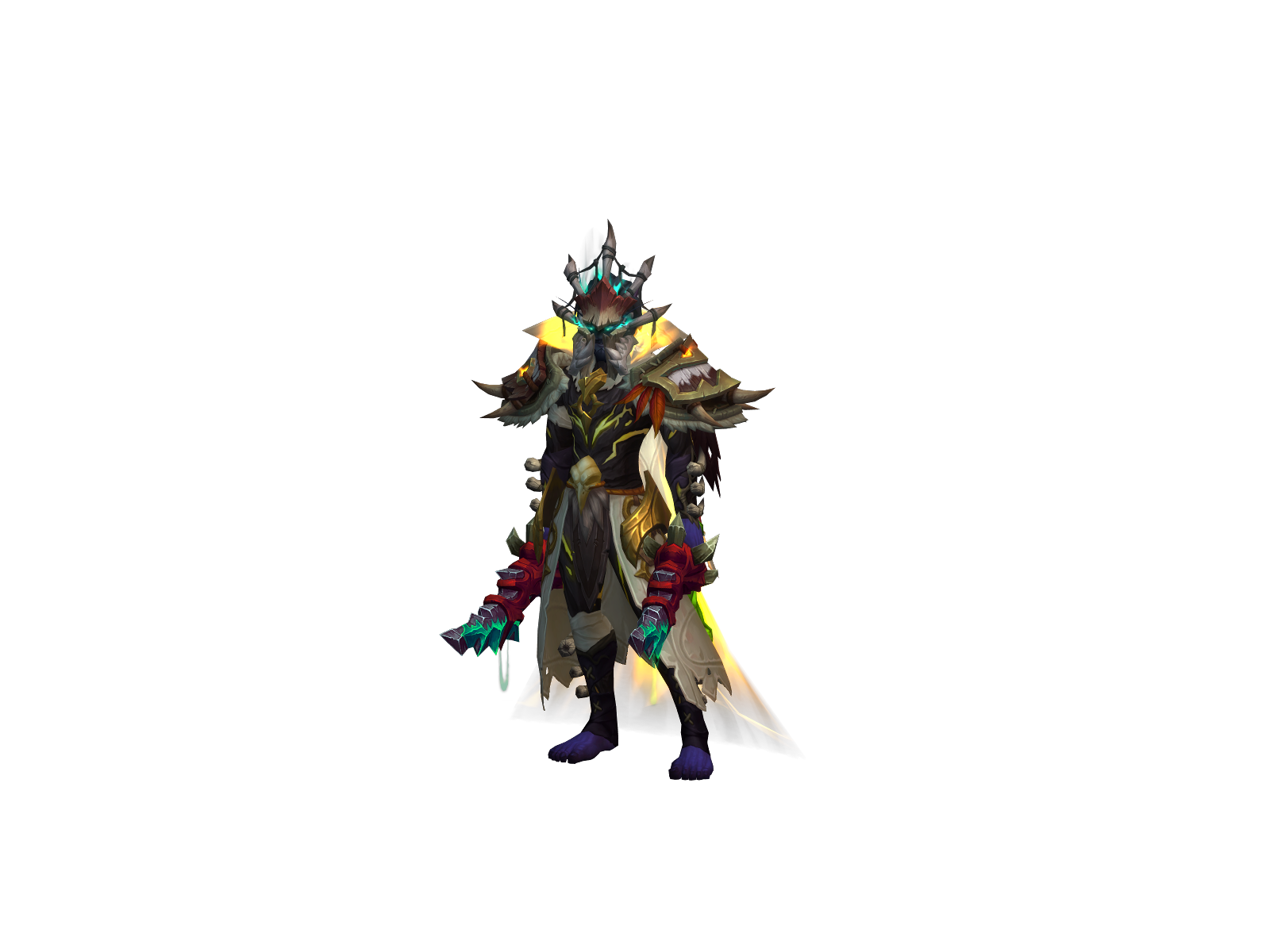 Thegoul 3D character render