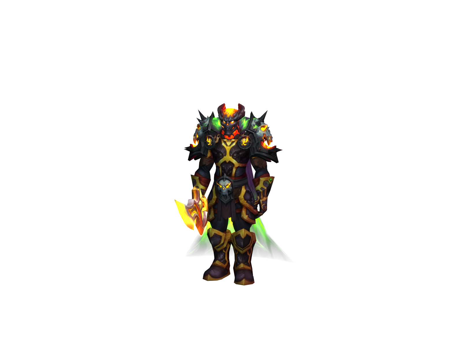 Neckrofil 3D character render
