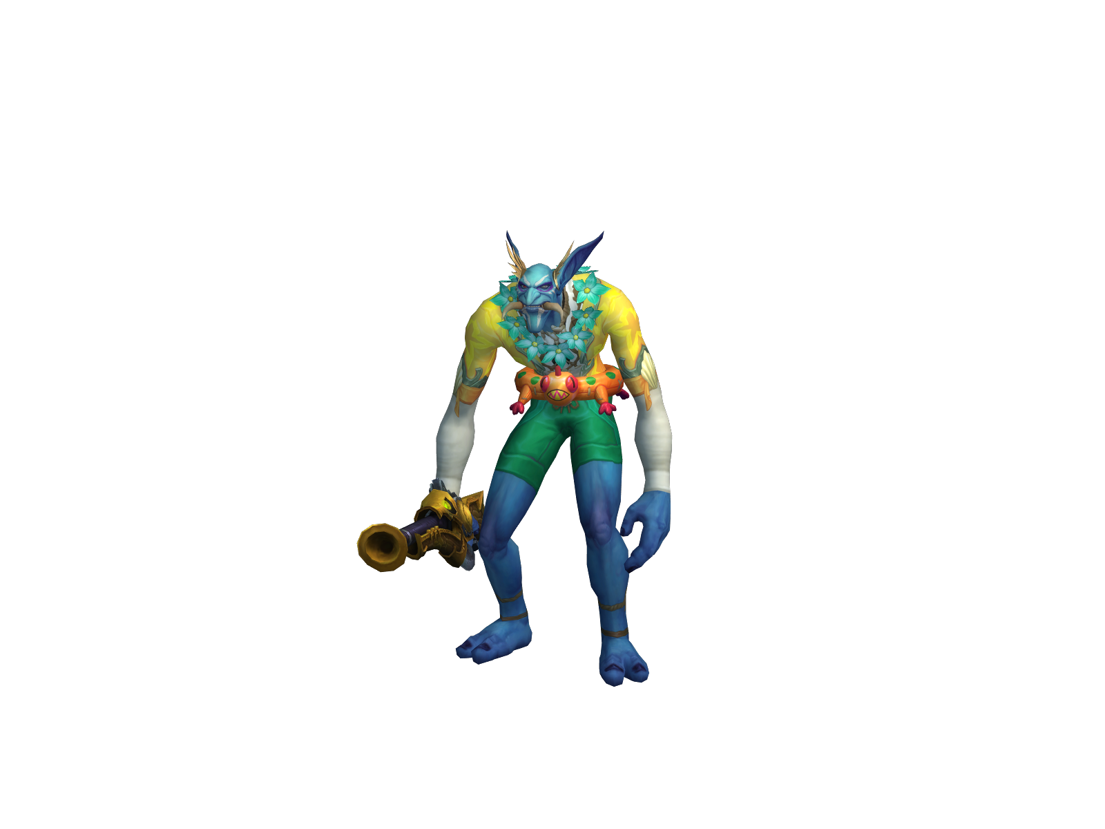 Yð 3D character render