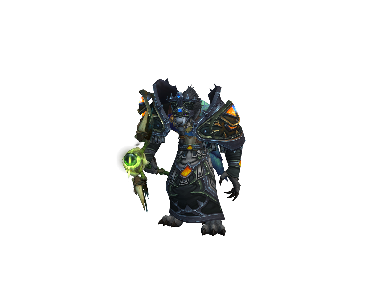 Rancorn 3D character render