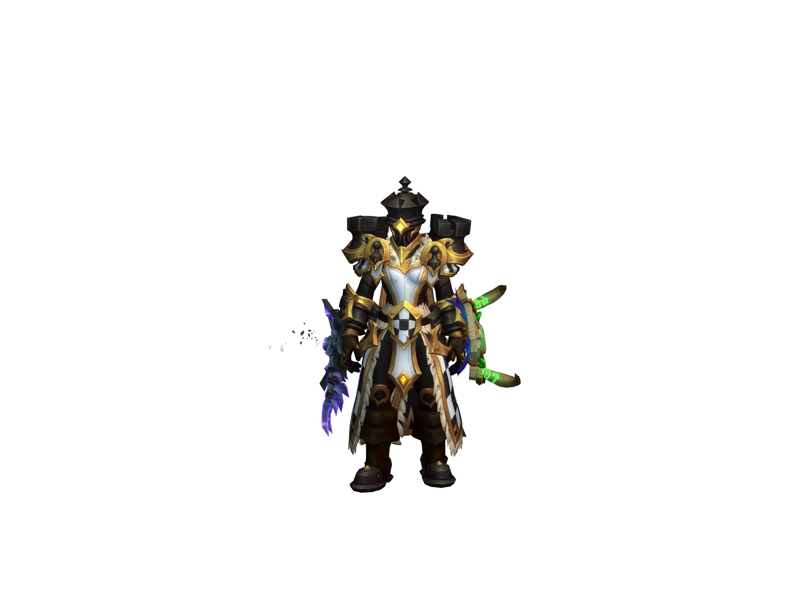 Inshaman 3D character render