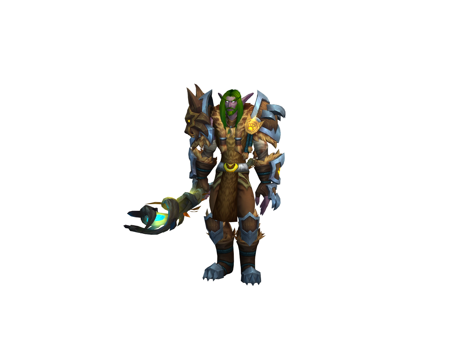Saazer 3D character render