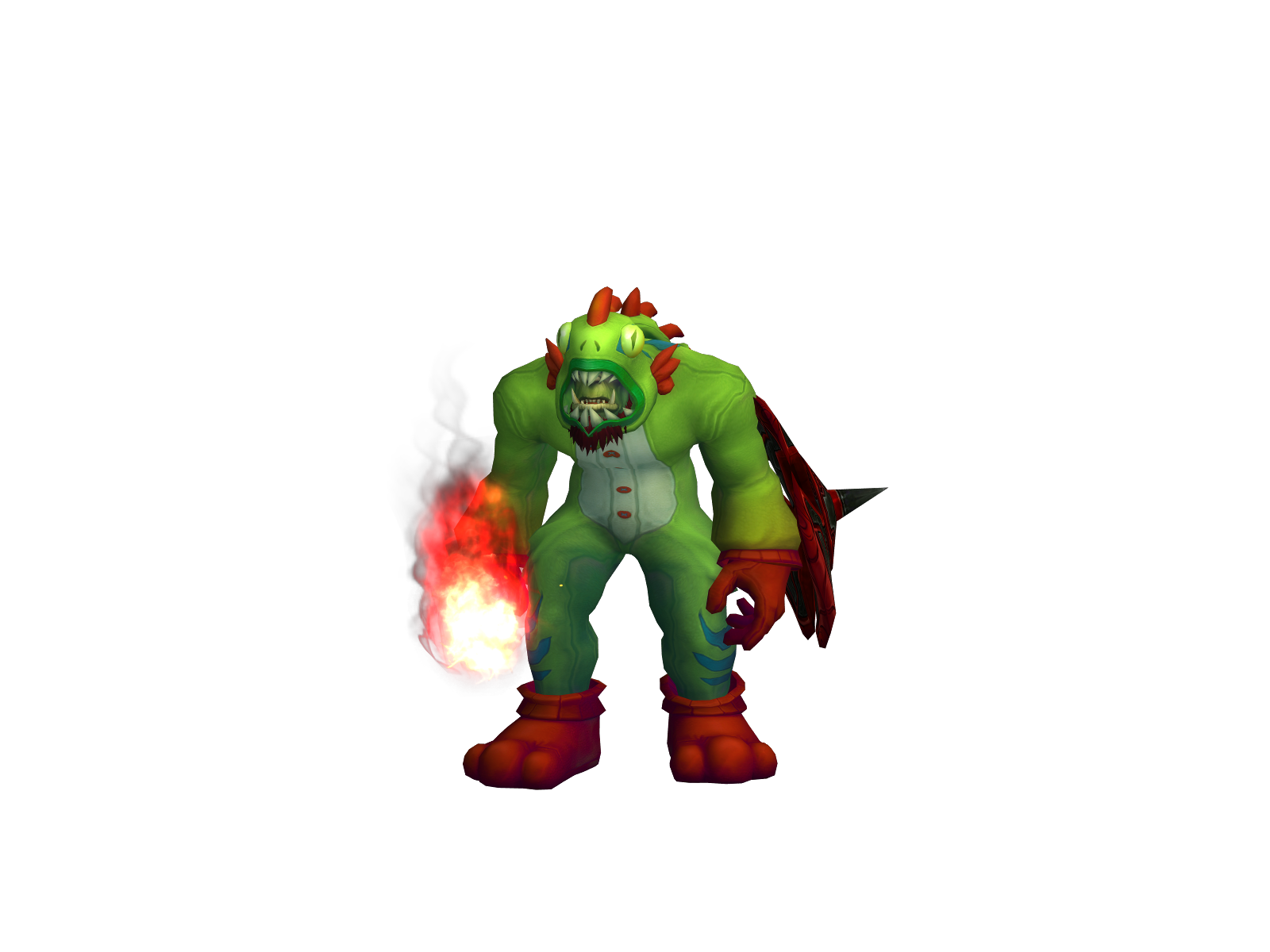 Vilvovo 3D character render