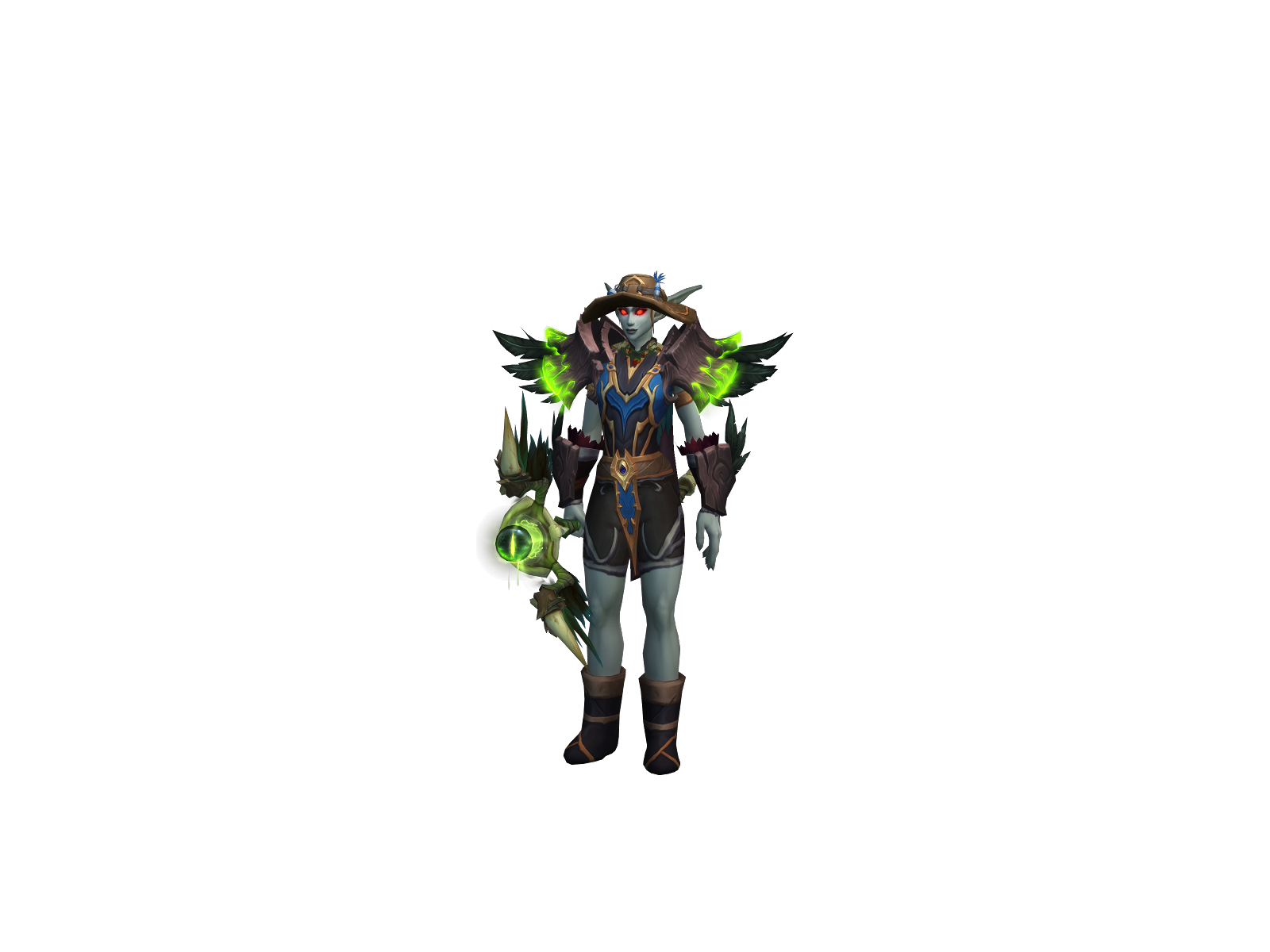 Kaleron 3D character render
