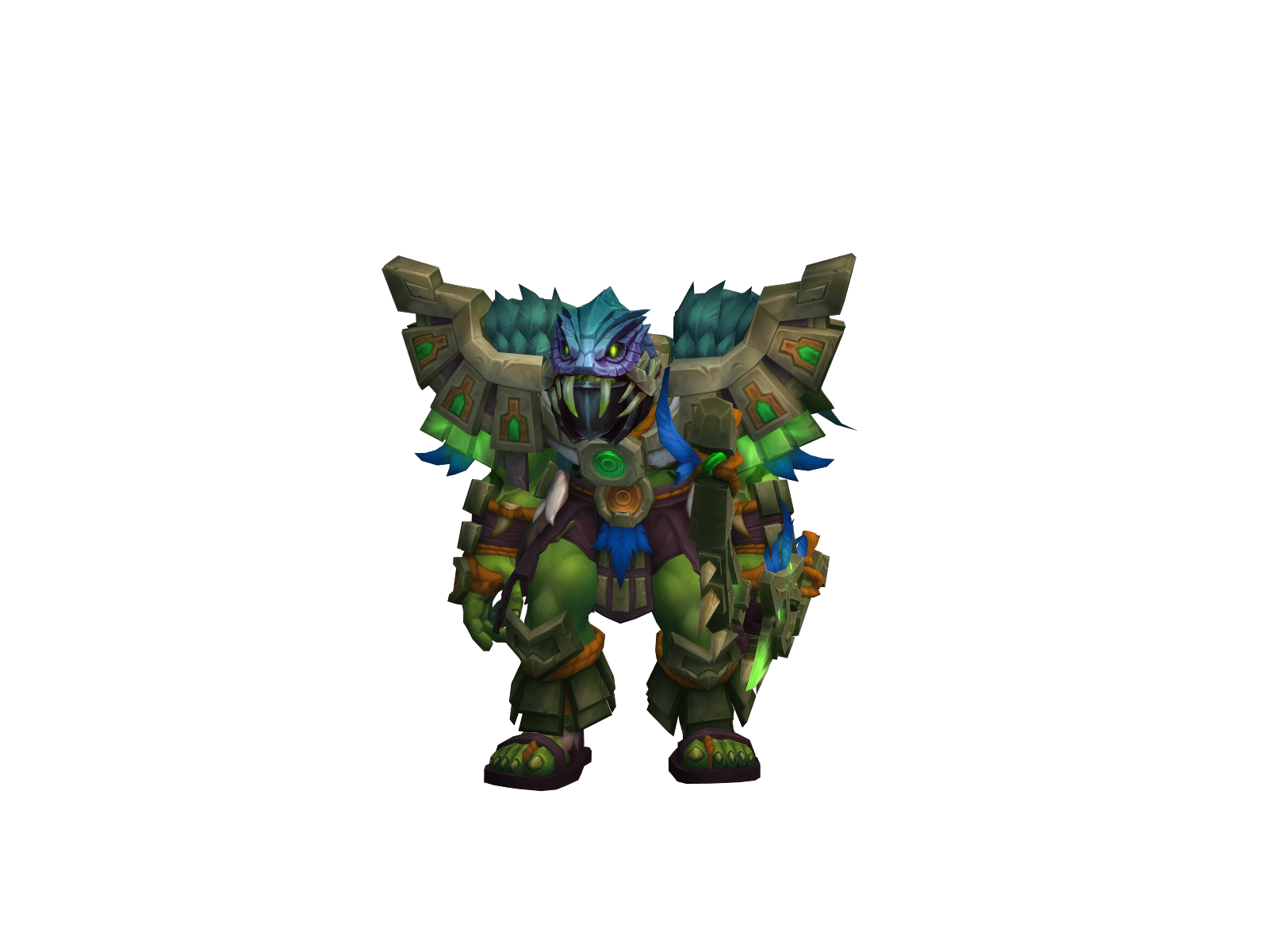 Wadkan 3D character render