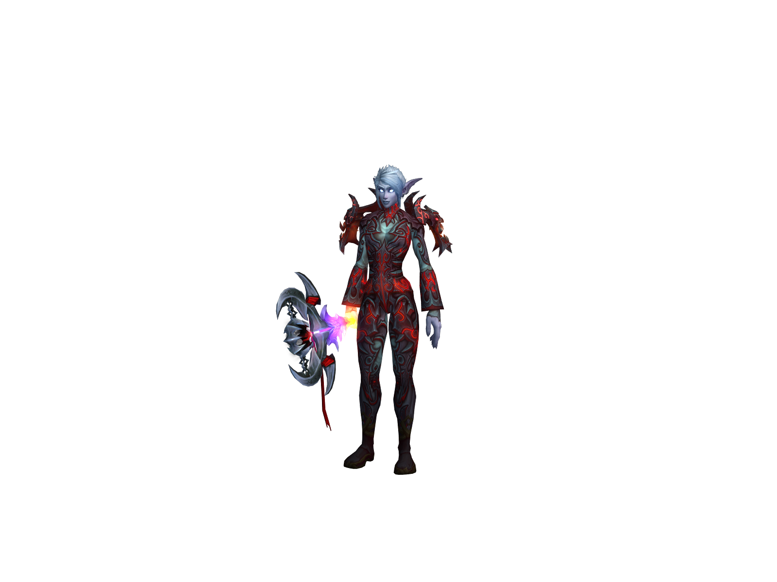Maelyss 3D character render