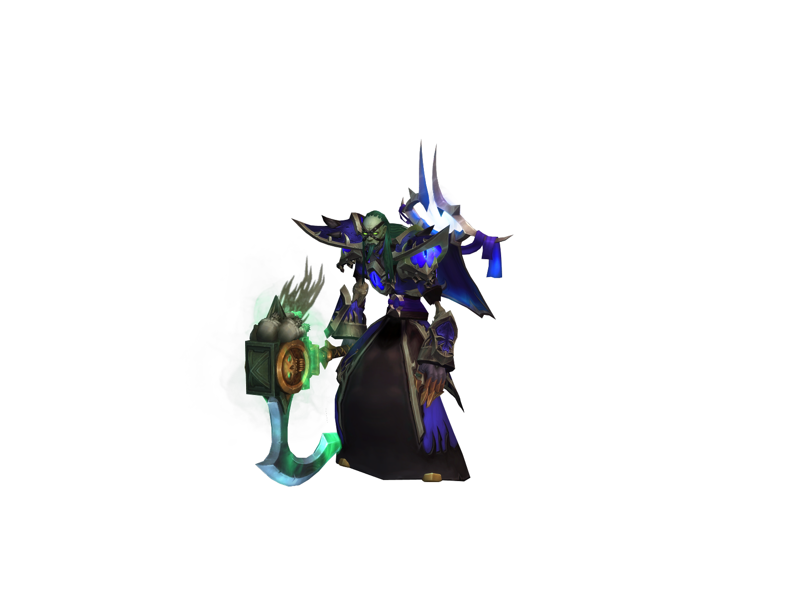Indechaos 3D character render