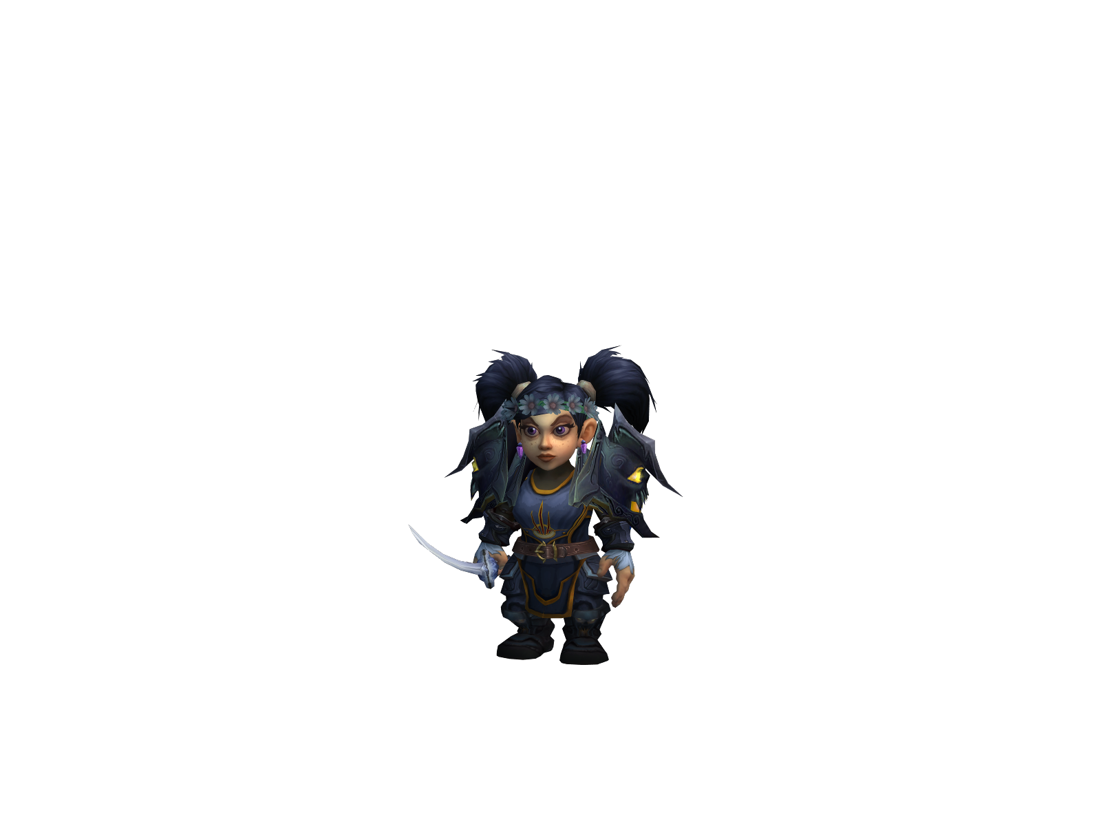 Pumplyka 3D character render