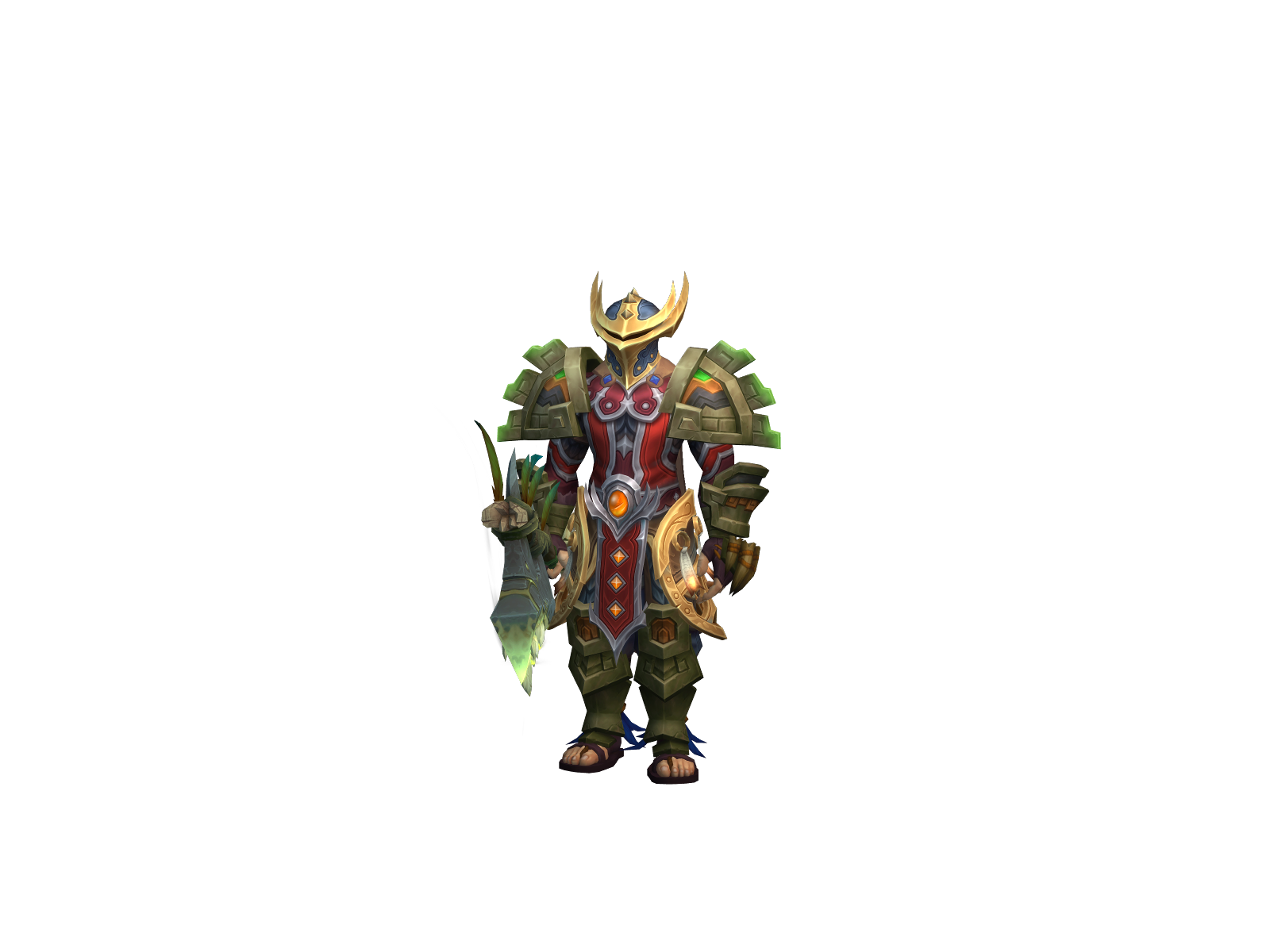 Hellmäster 3D character render