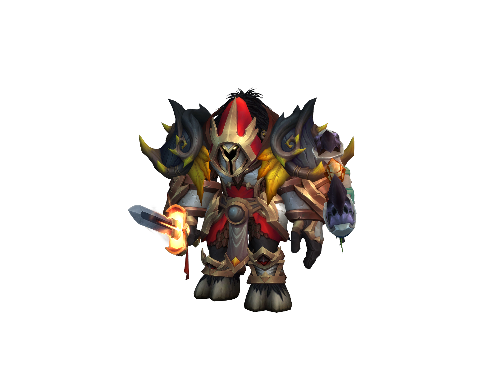 magnanimoos 3D character render