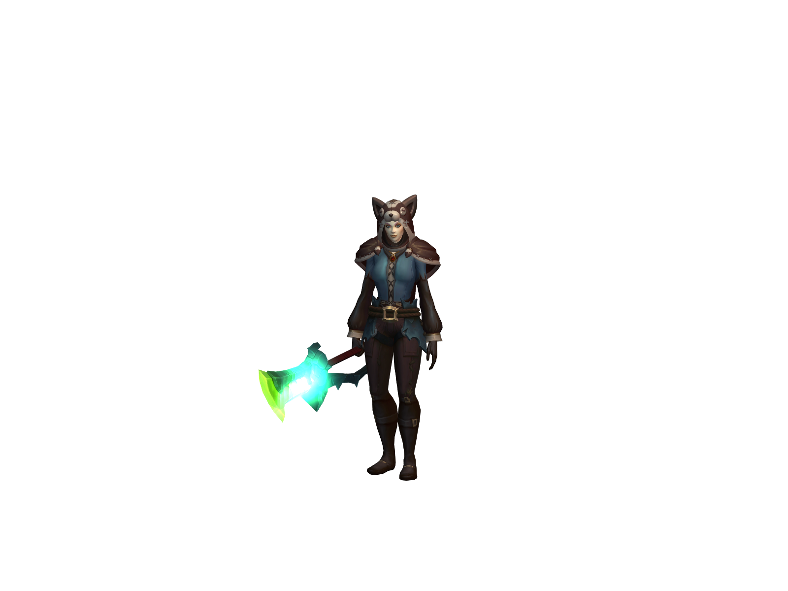 Ninjarobin 3D character render