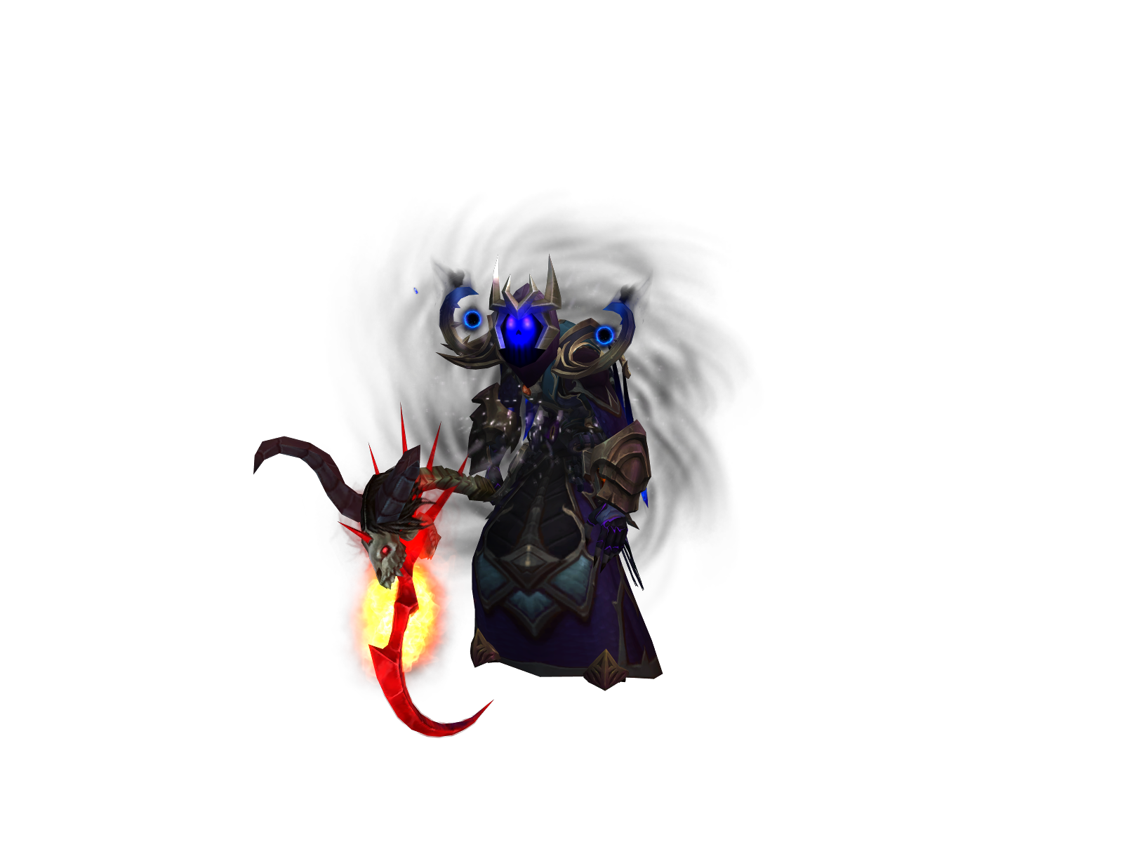 Lucifér 3D character render