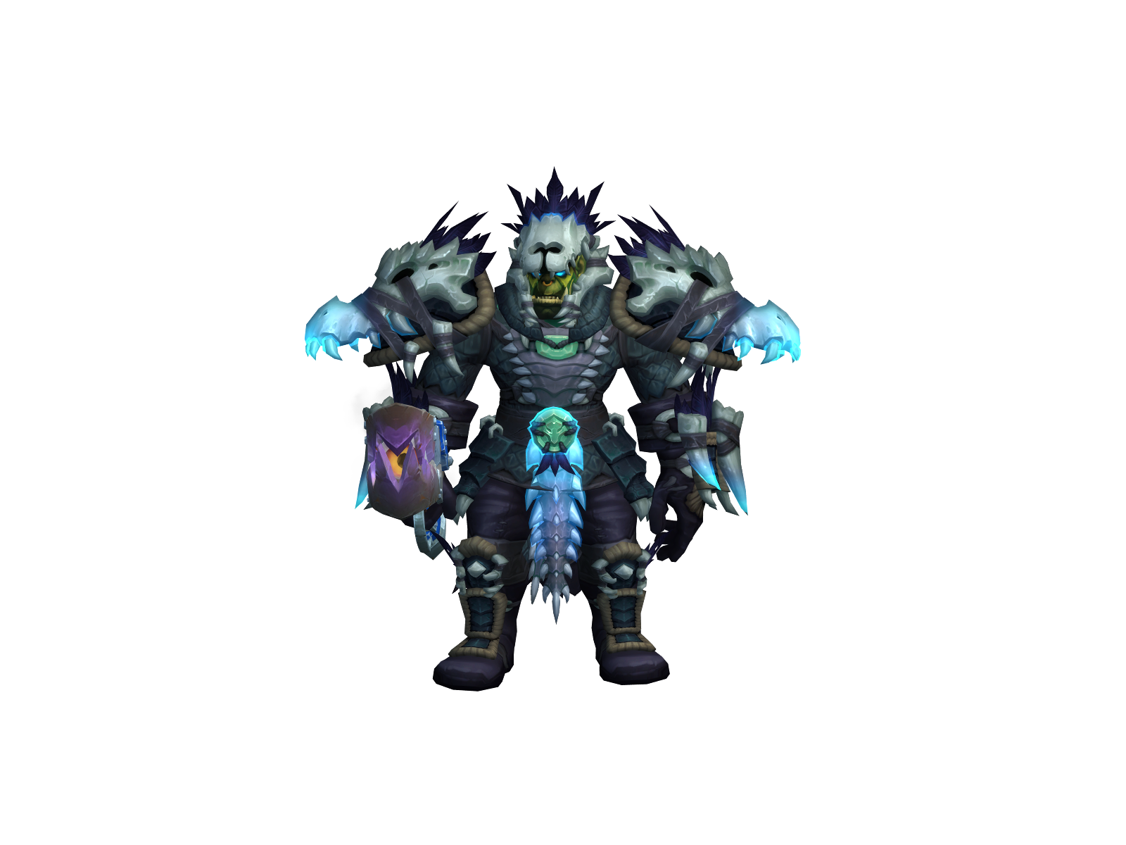 Groaax 3D character render
