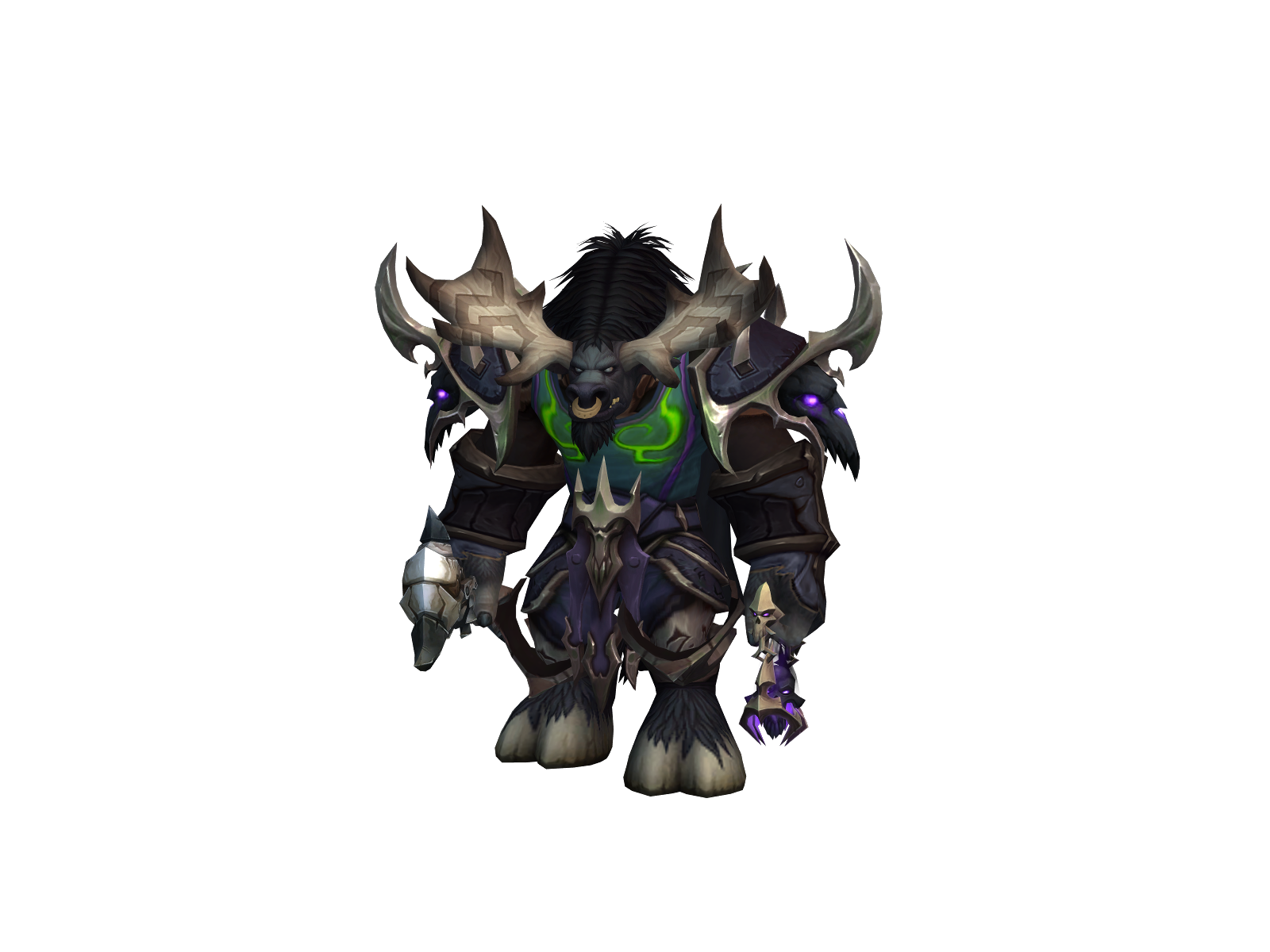 Gnïëw 3D character render