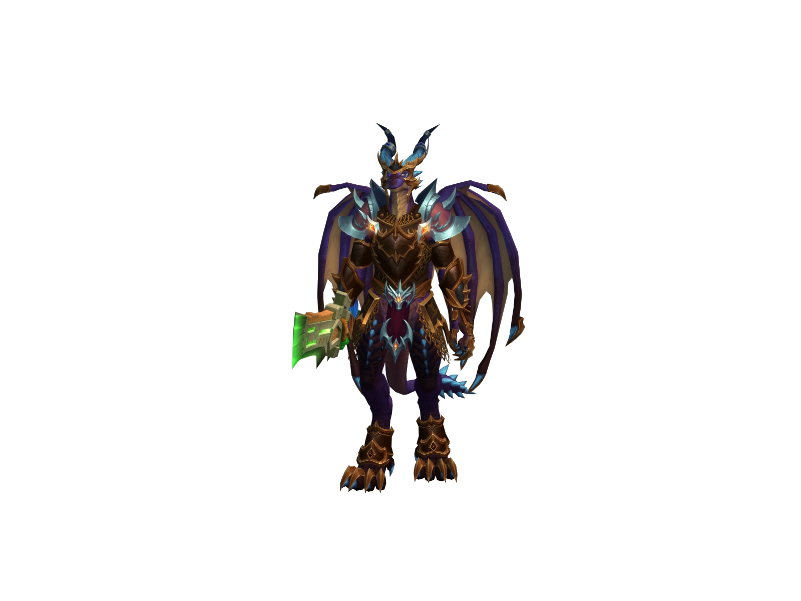 Raowr 3D character render