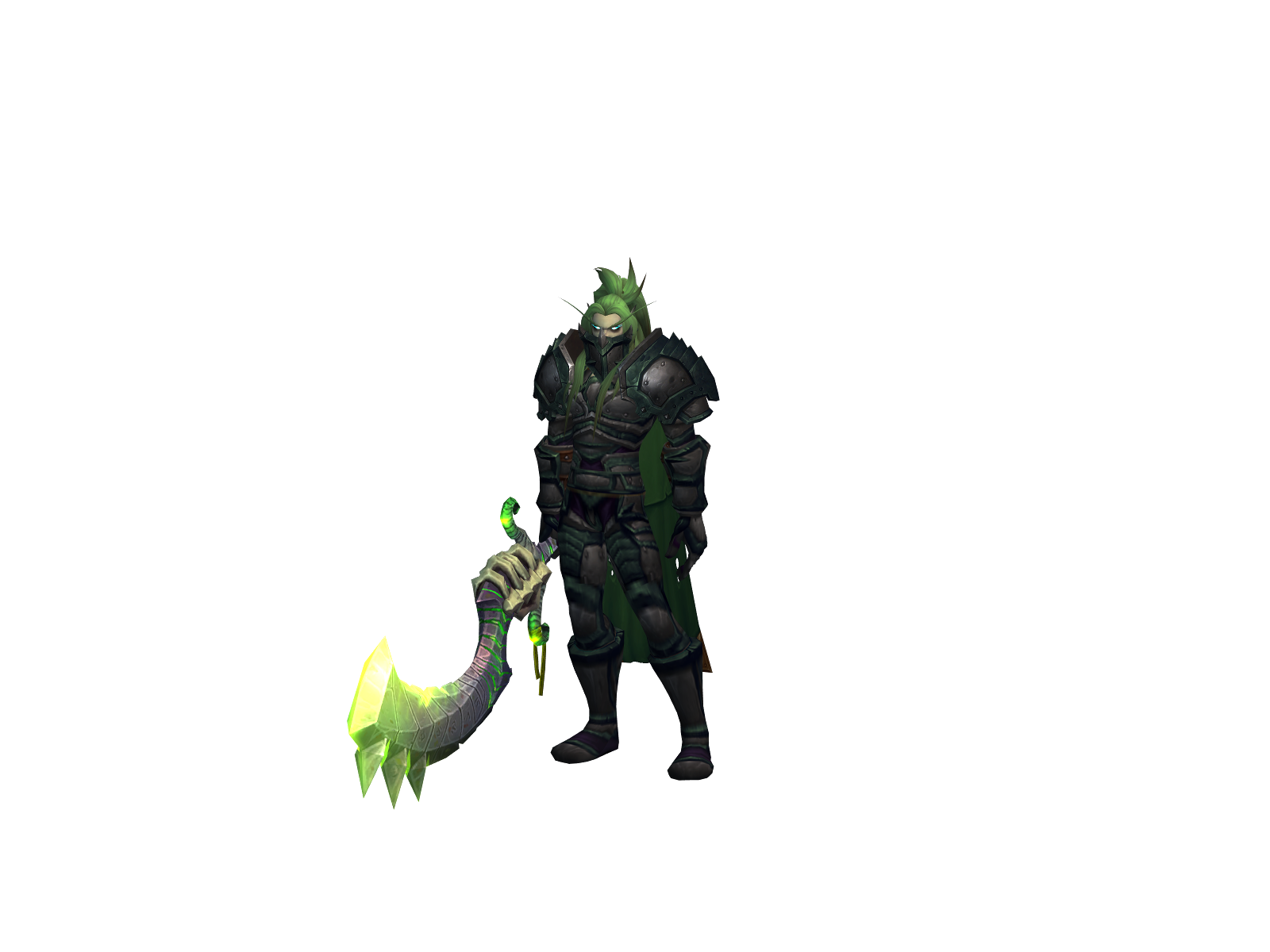 Tybyke 3D character render