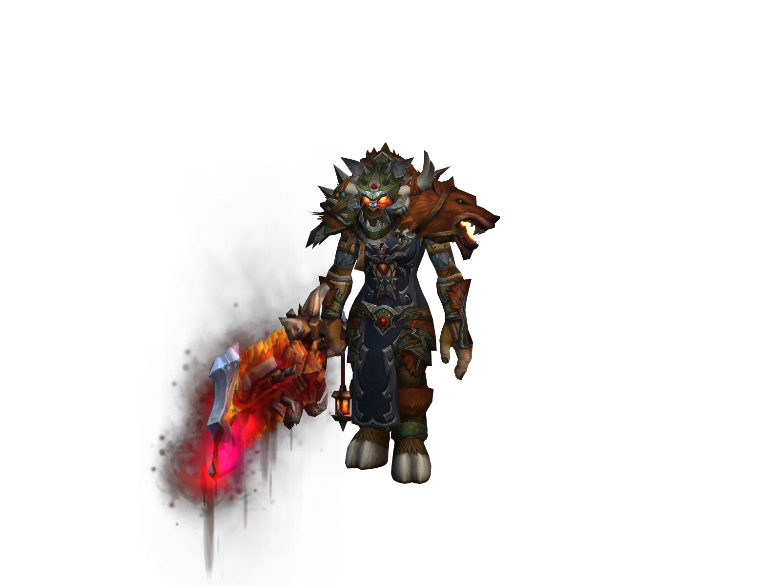 Wiccå 3D character render