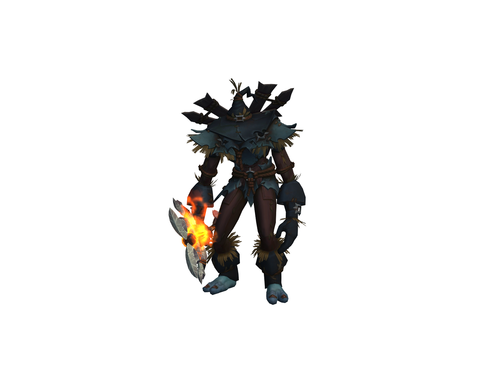 Arcanerogue 3D character render