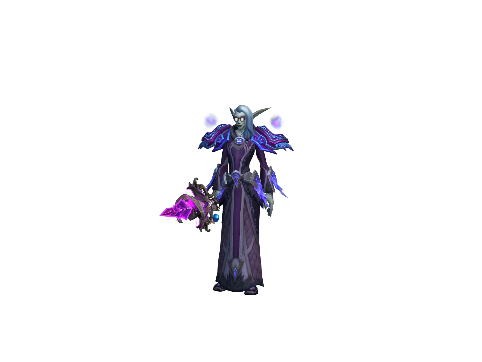 Hepty 3D character render