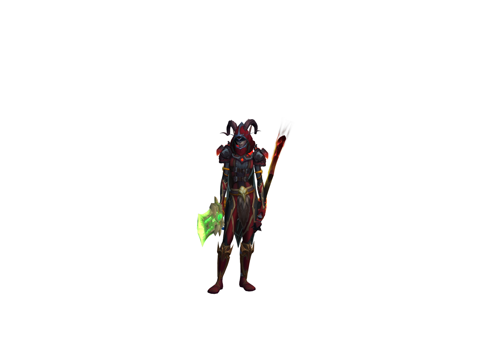 Legania 3D character render