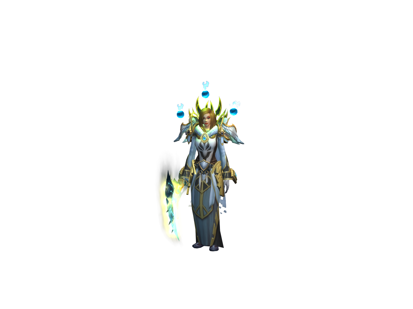 Hysteç 3D character render