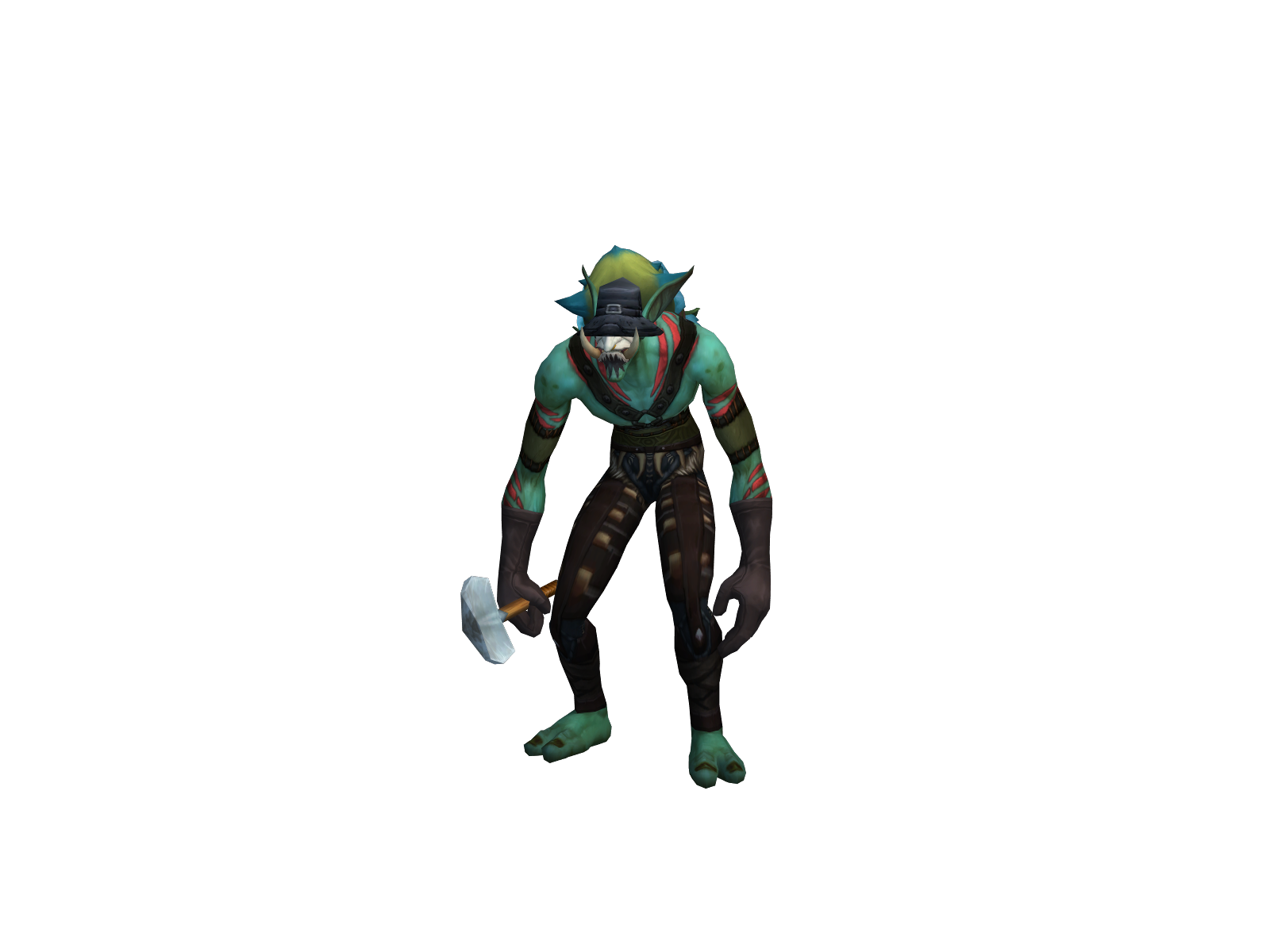 Megalan 3D character render