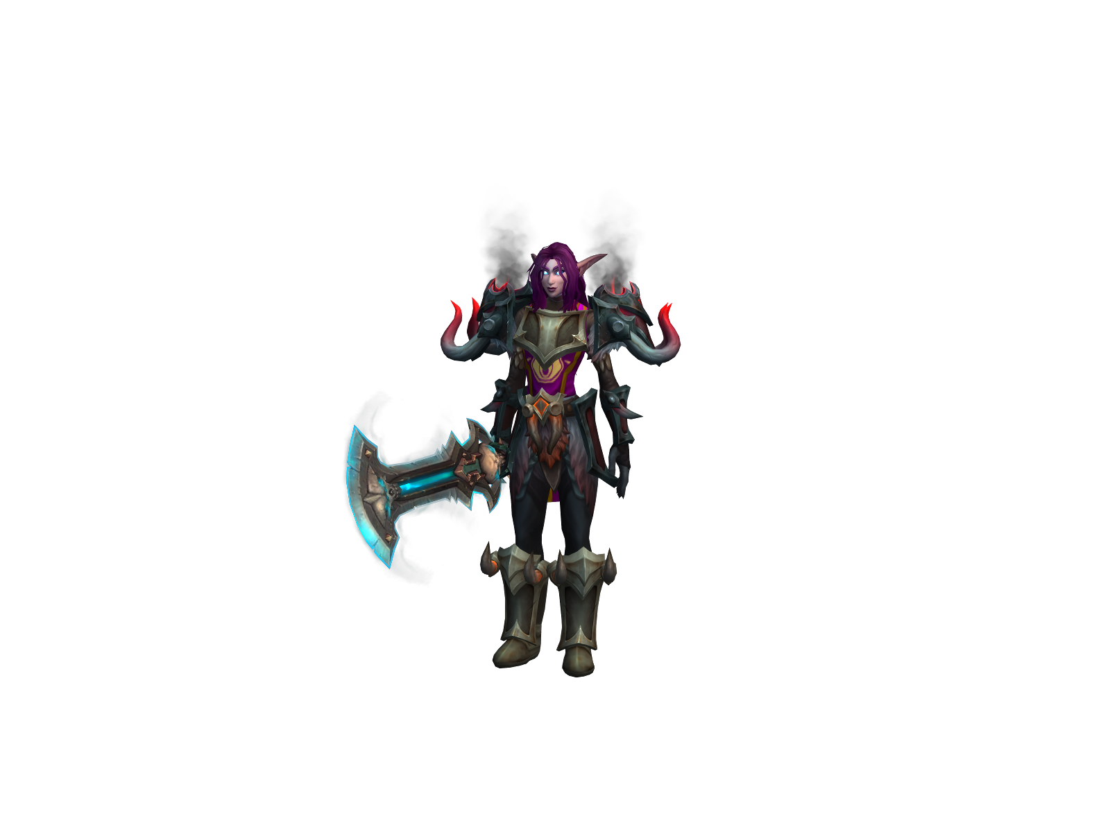 Kevar 3D character render