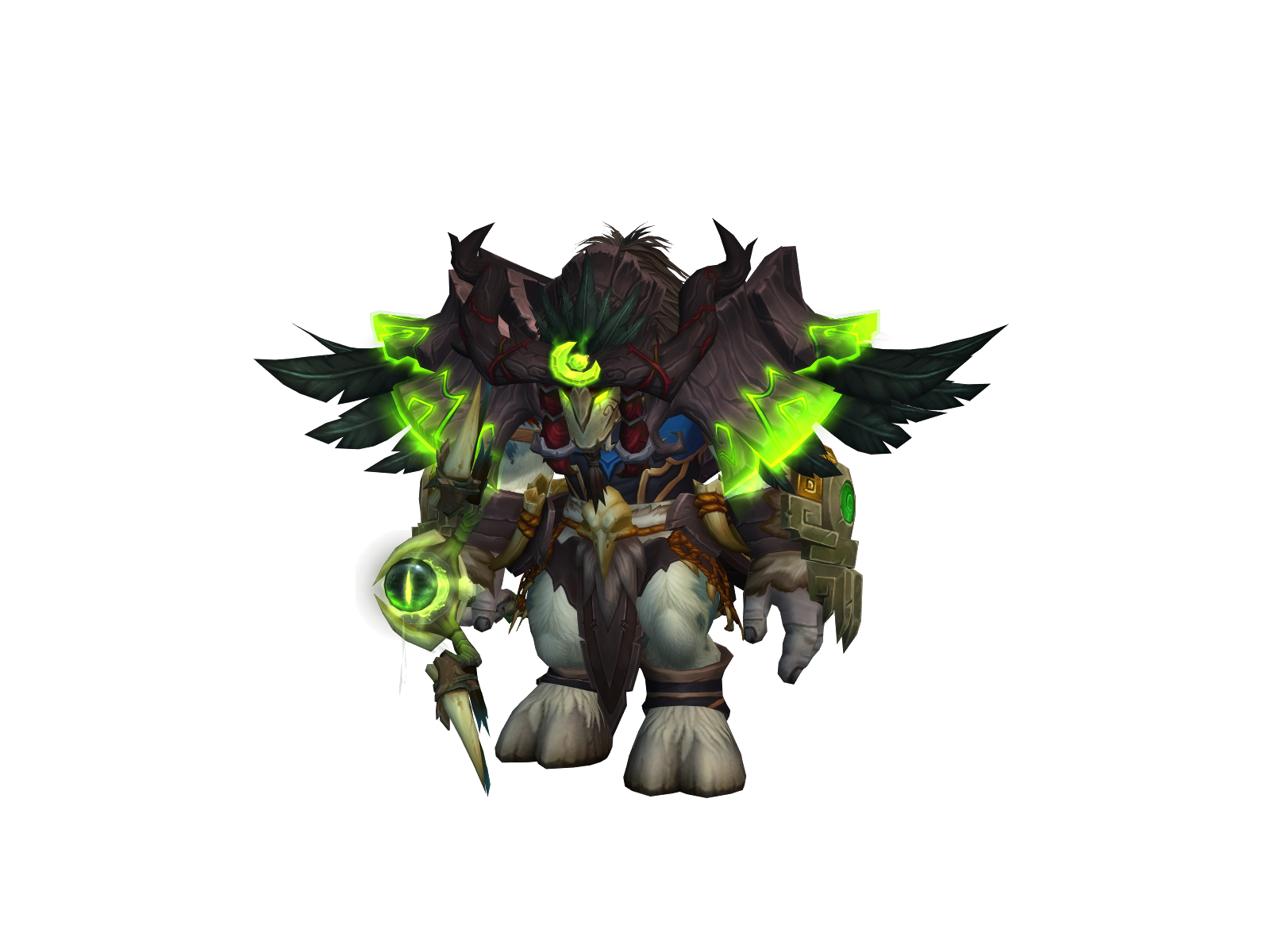 Milkatehén 3D character render