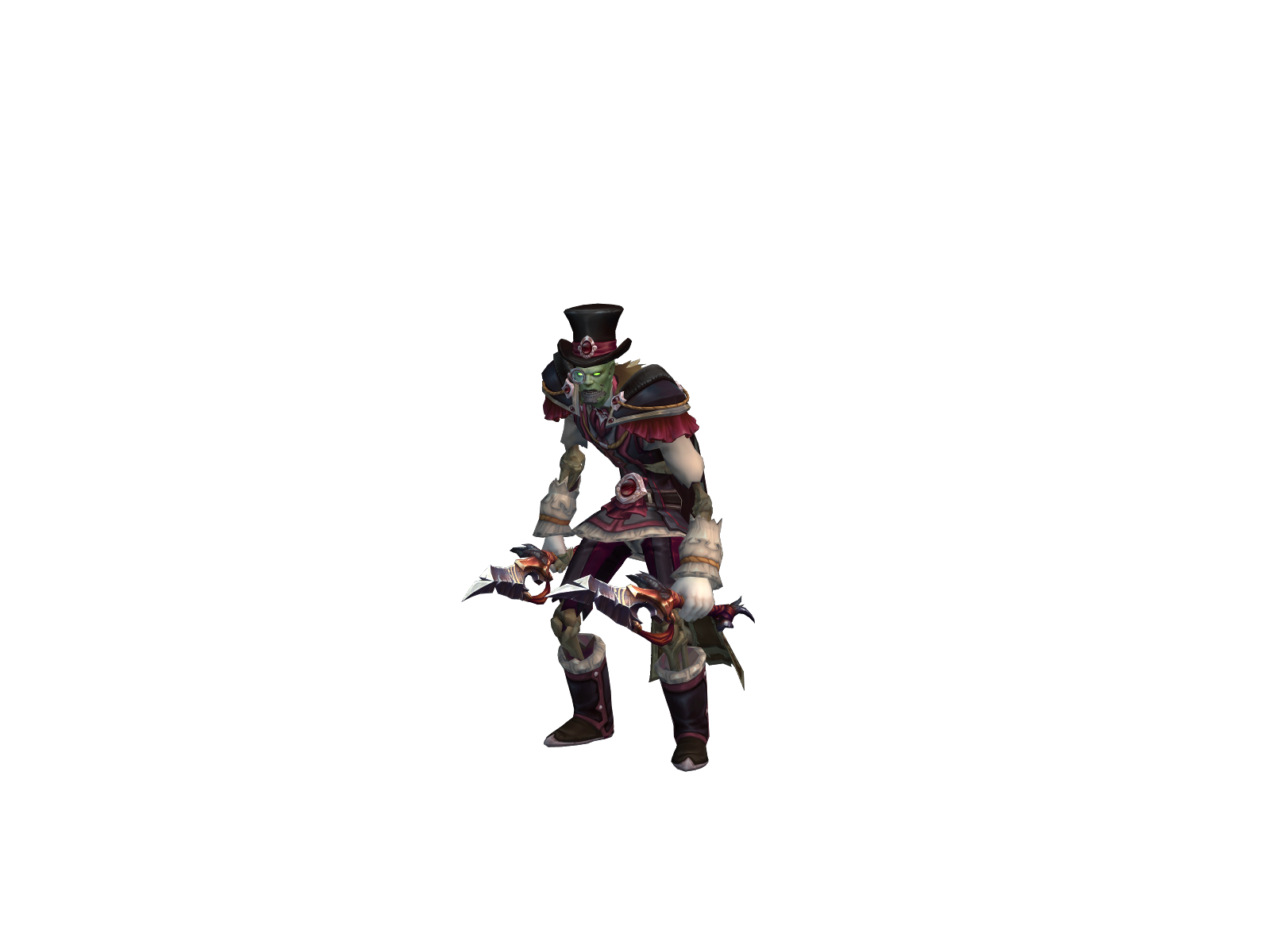 Boofwota 3D character render