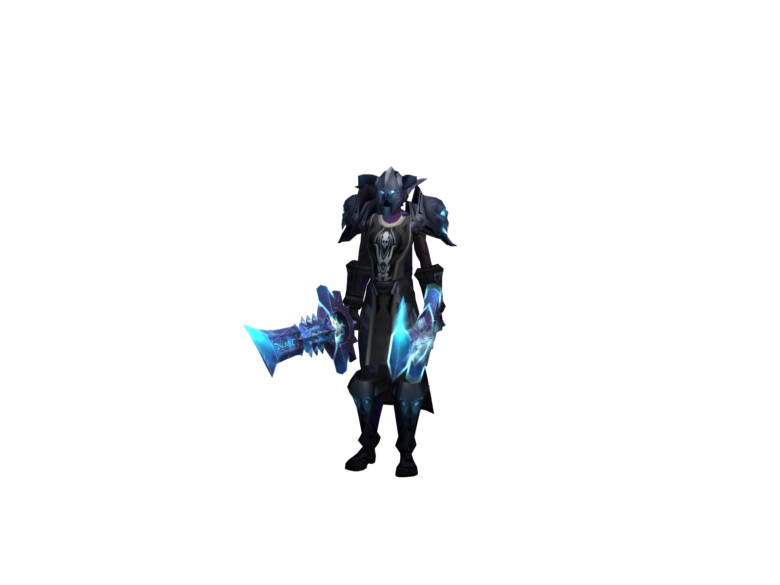 Rondark 3D character render
