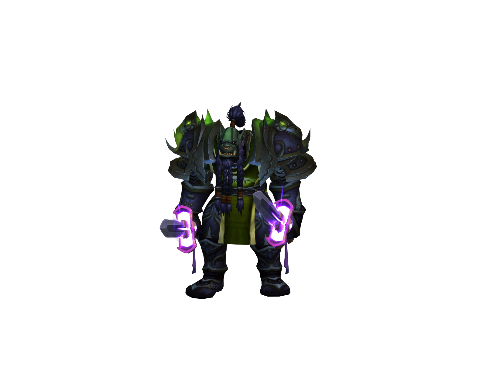 Alluu 3D character render
