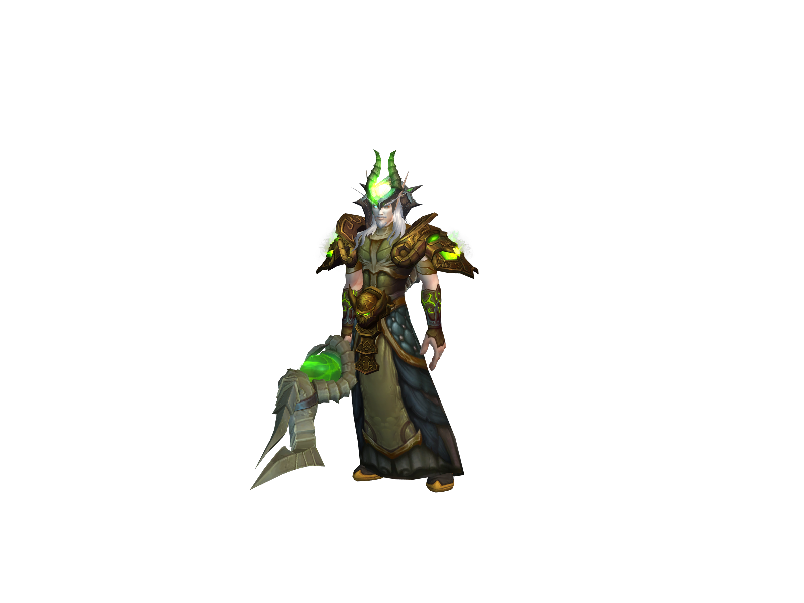 Krysi 3D character render