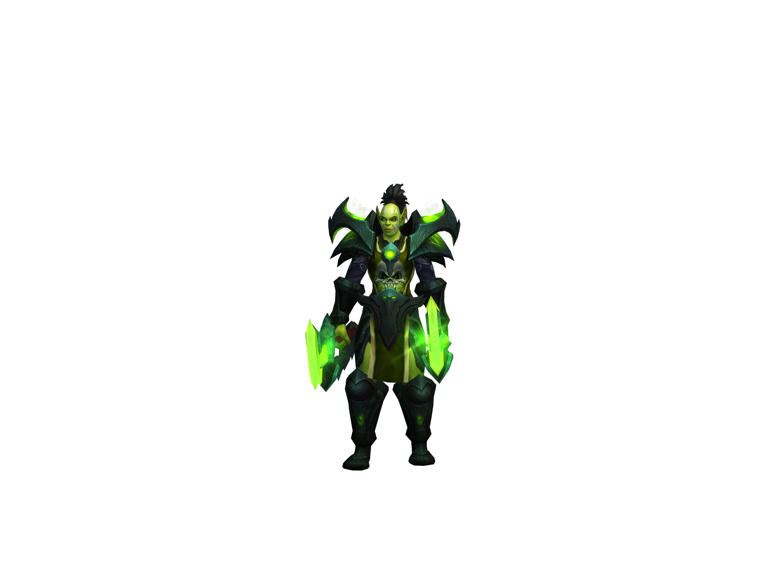 Blackzor 3D character render