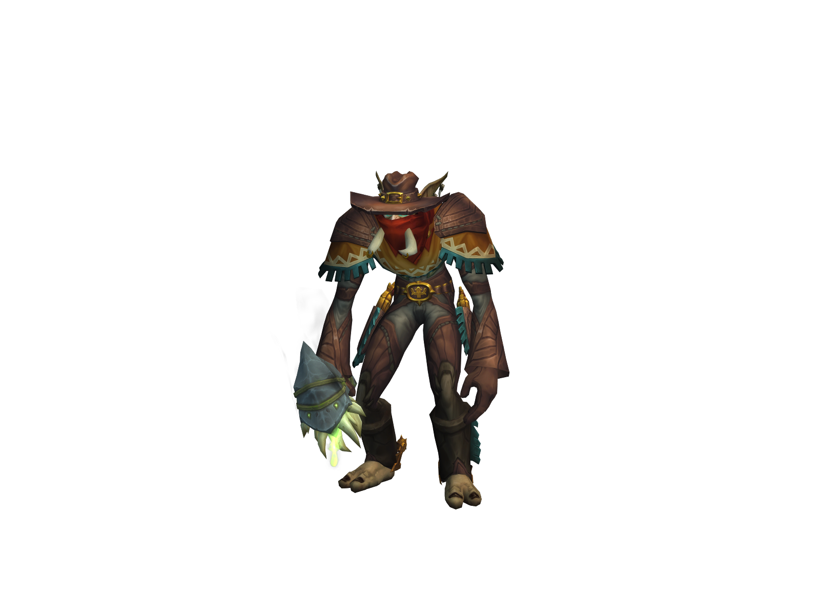 Gengår 3D character render