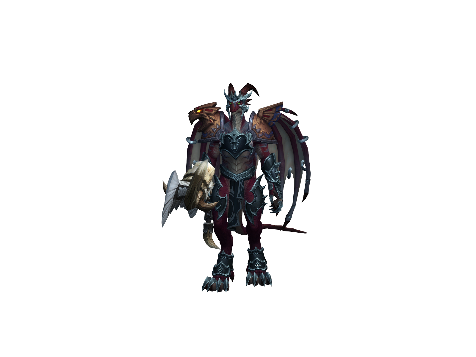 Bleehkiin 3D character render