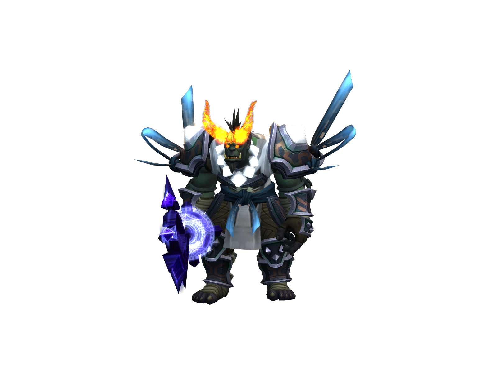 Plani 3D character render