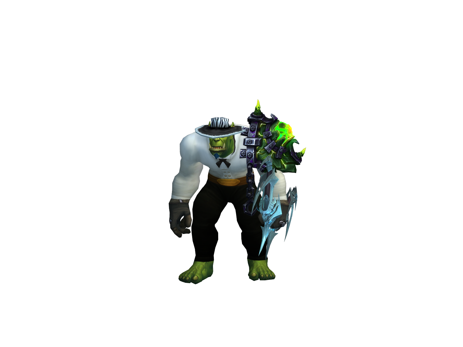 Xrey 3D character render