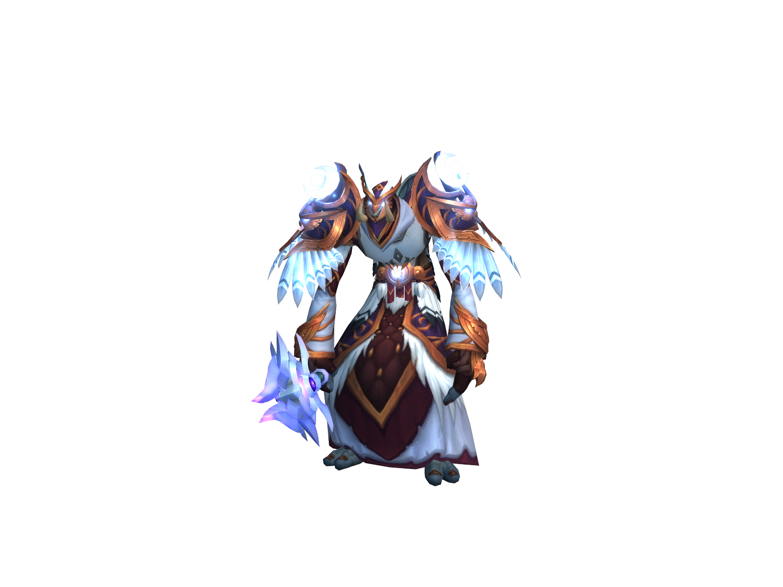 Nesica 3D character render