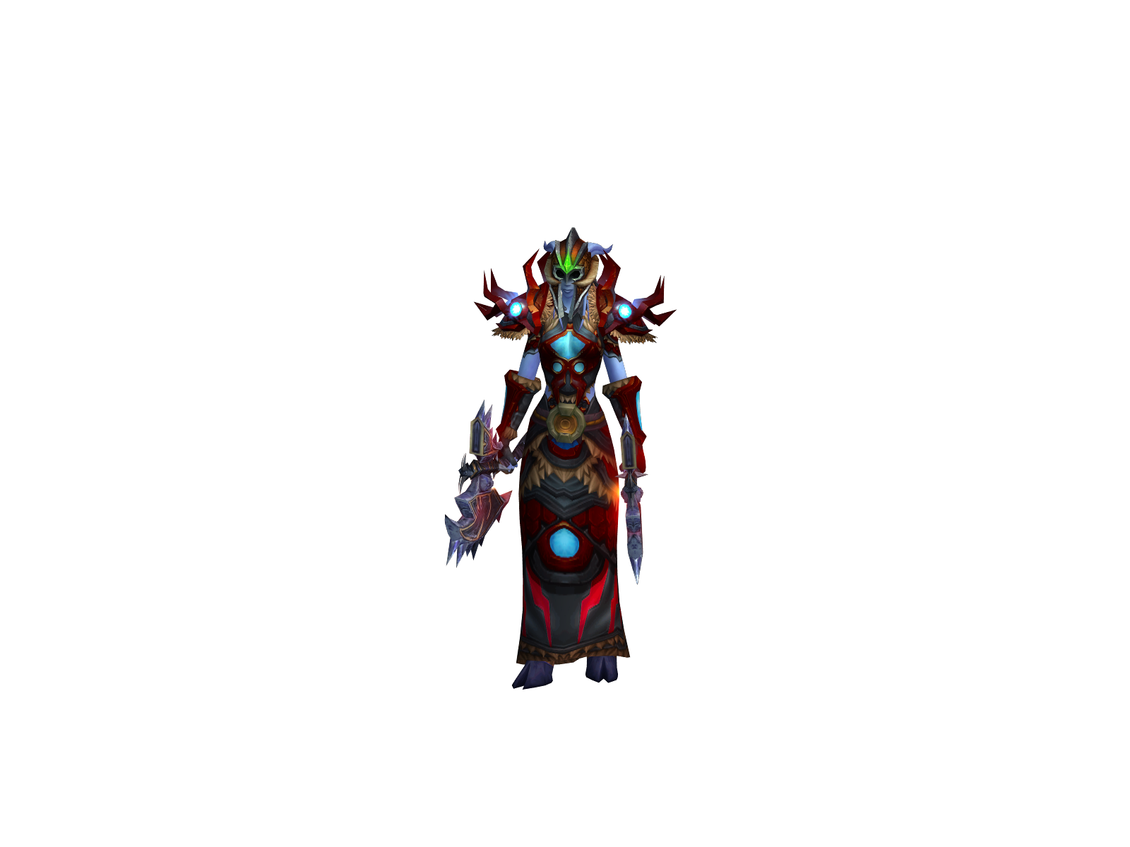 Søulshatter 3D character render