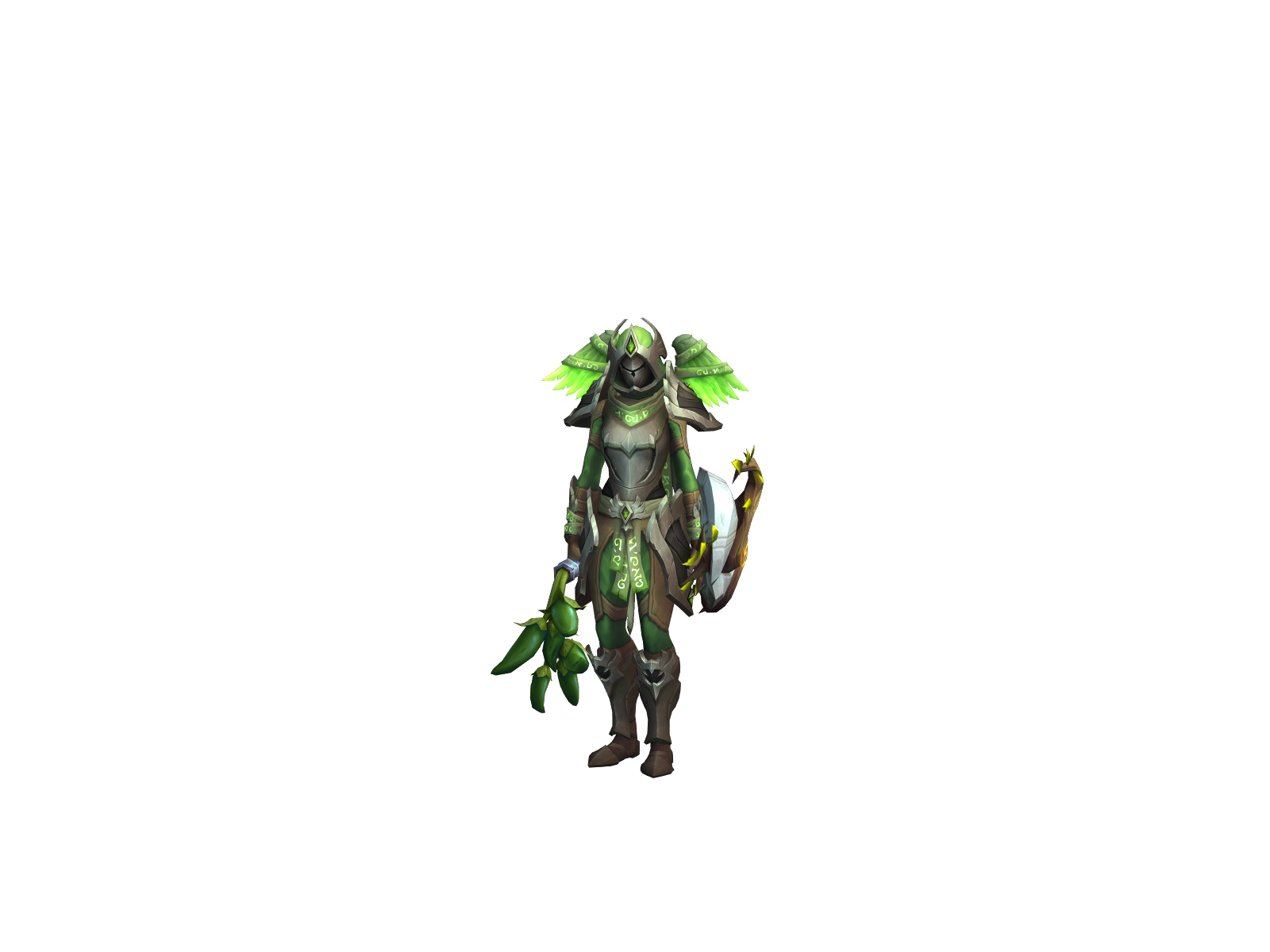 Mirku 3D character render