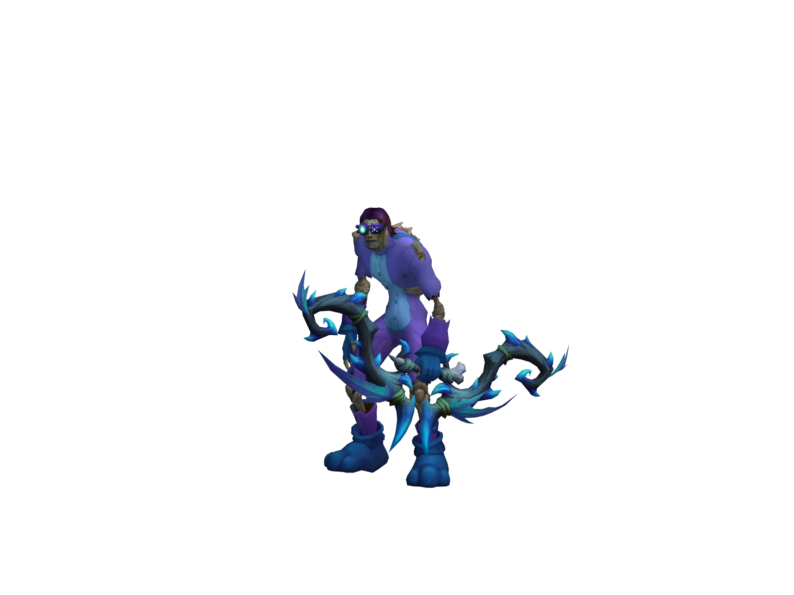 Burbahurba 3D character render