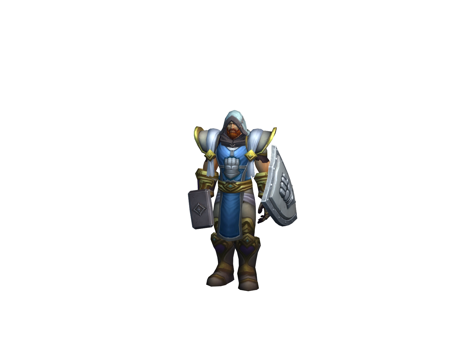 Raubert 3D character render