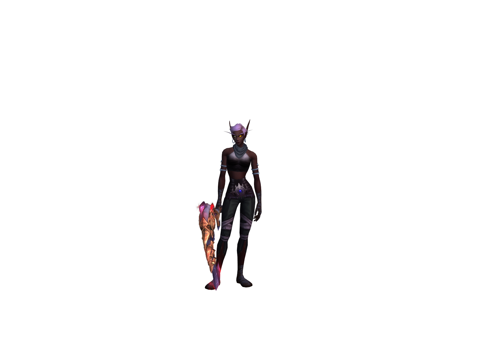 Iniqúity 3D character render