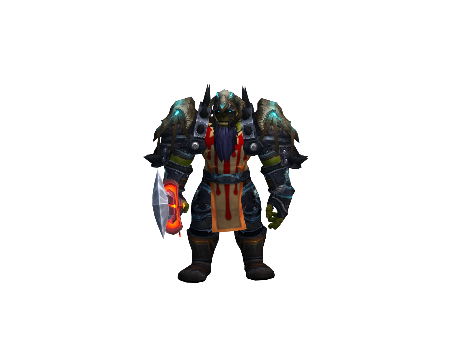 Apodeath 3D character render