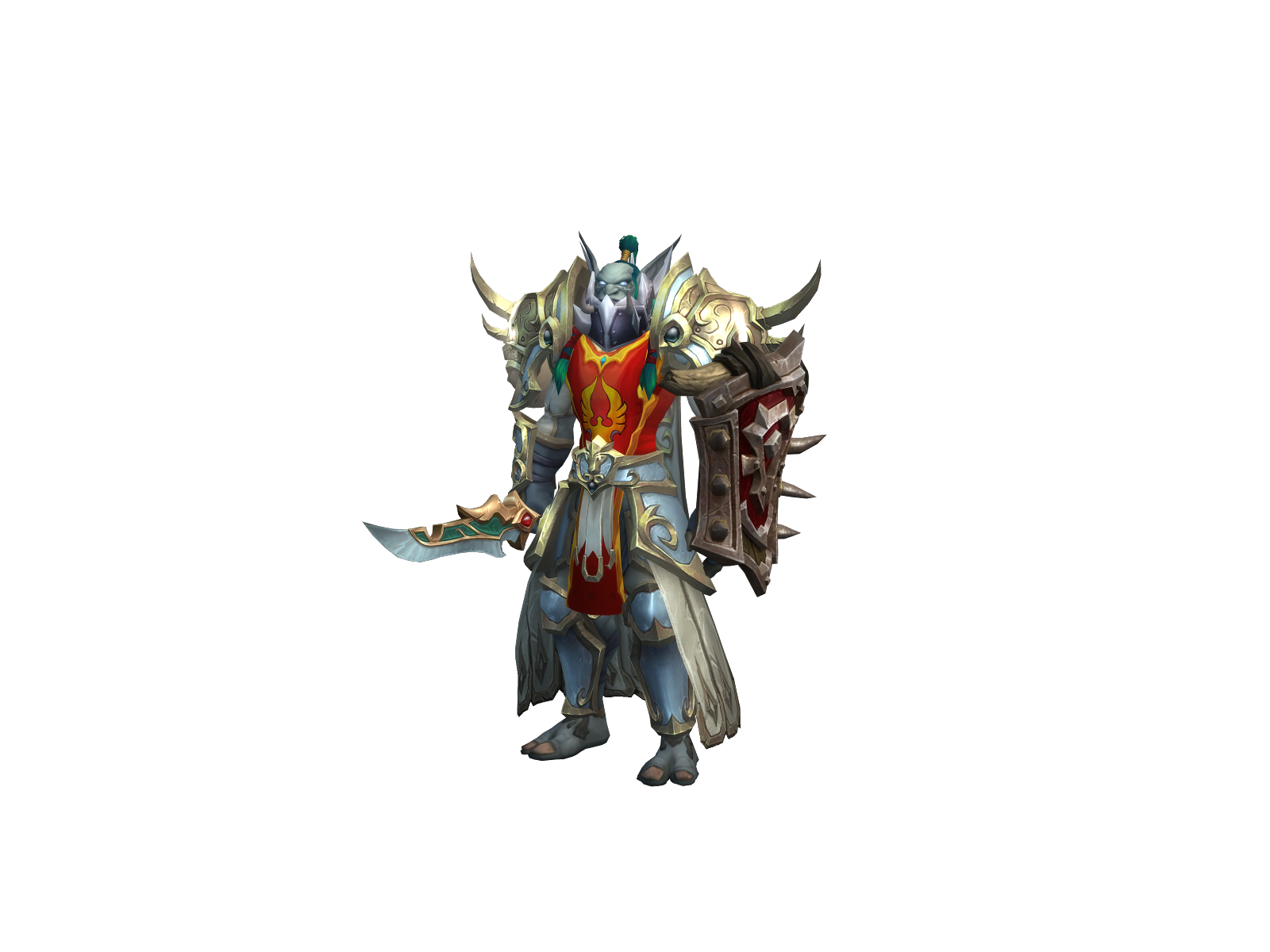 Jhamall 3D character render