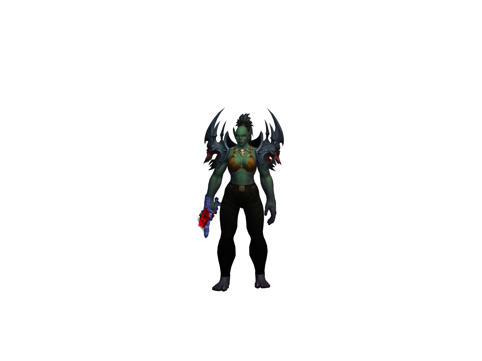 Røvsvin 3D character render