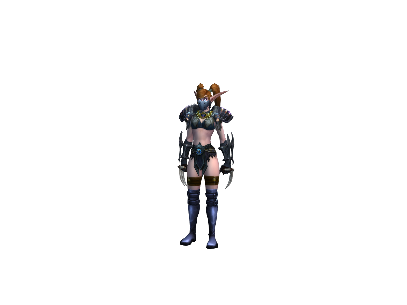 Britoni 3D character render
